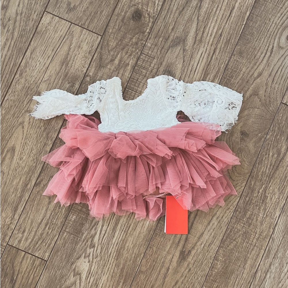 Lace and Tulle Baby Dress
